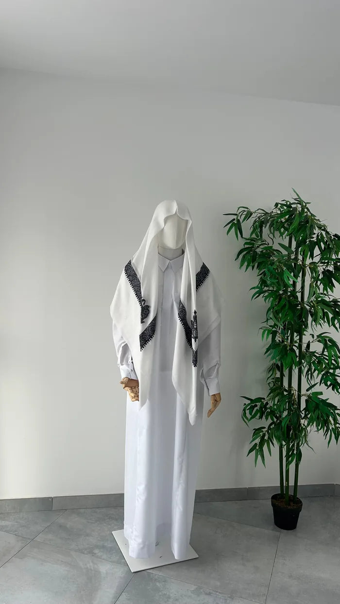 Qamis Saoudien Blanc — Dar Nūr