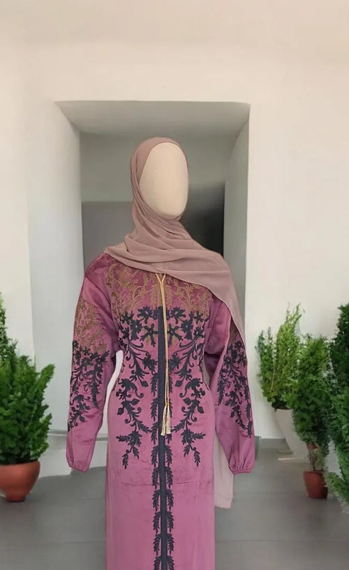 Abaya Chita — Rose — Dar Nūr
