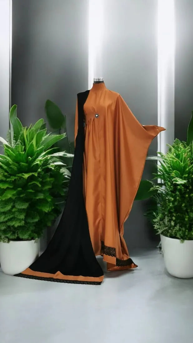 Abaya Demi-Papillon — Dar Nūr