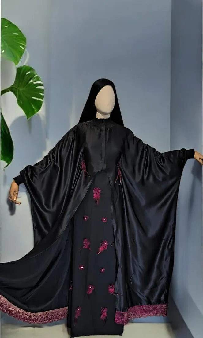 Abaya Mme Dar Nūr — L’effet papillon — Dar Nūr