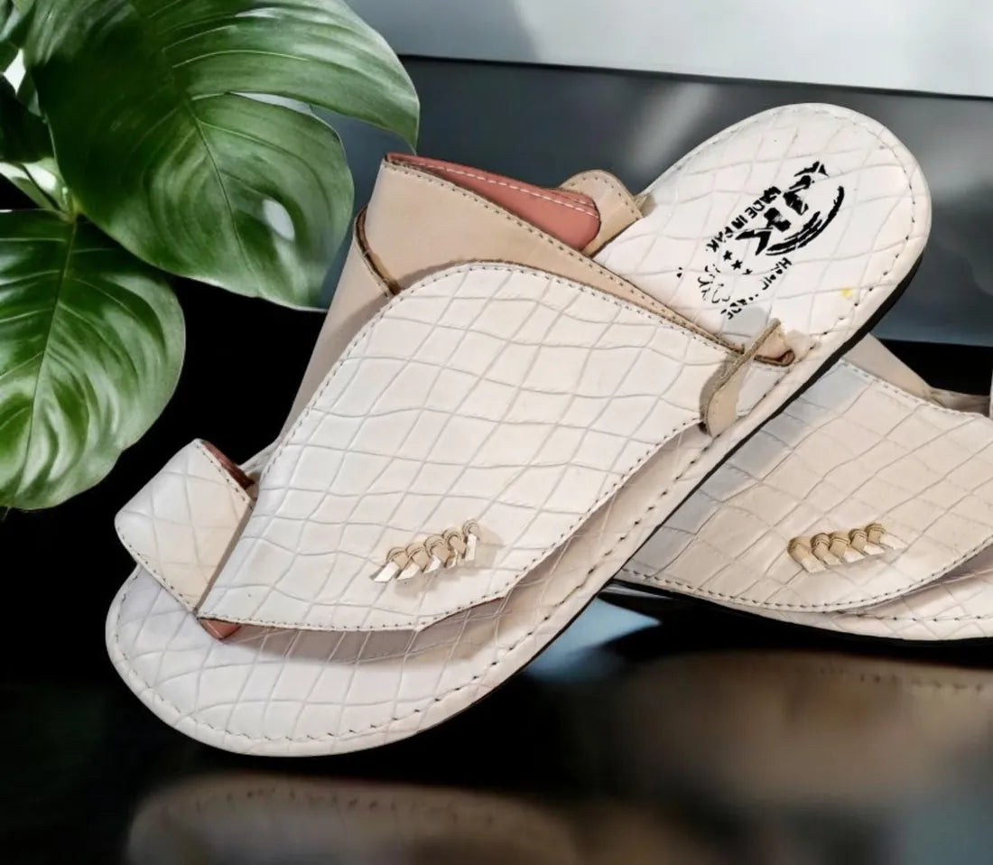 Sandale Comera homme — Blanc — Dar Nūr