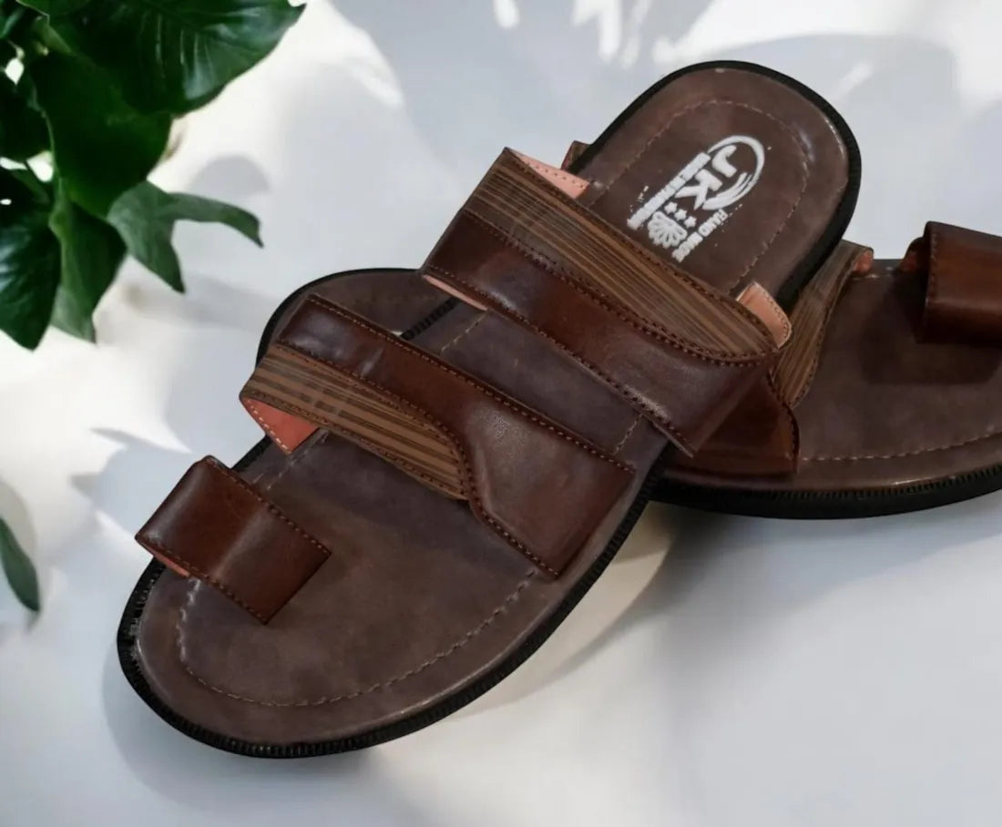 Sandale Chujara homme — Marron — Dar Nūr