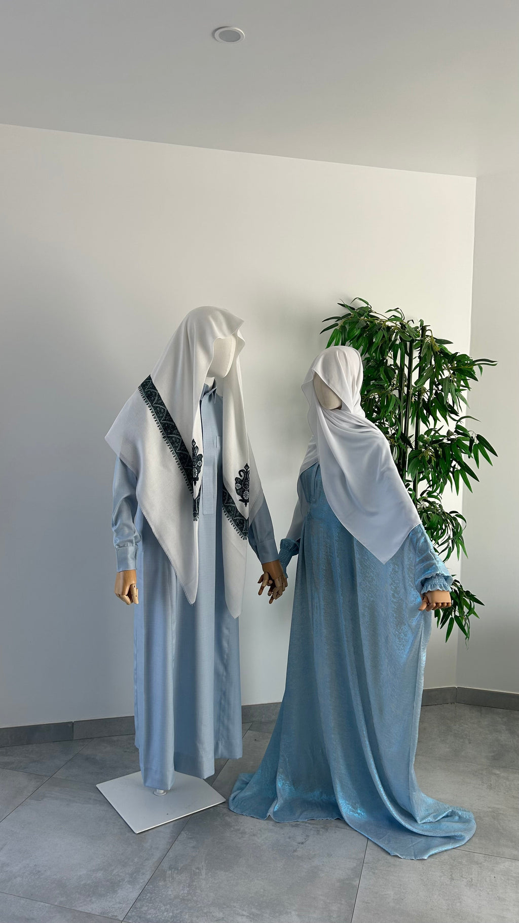 Qamis Saoudien Bleu Ciel — Dar Nūr
