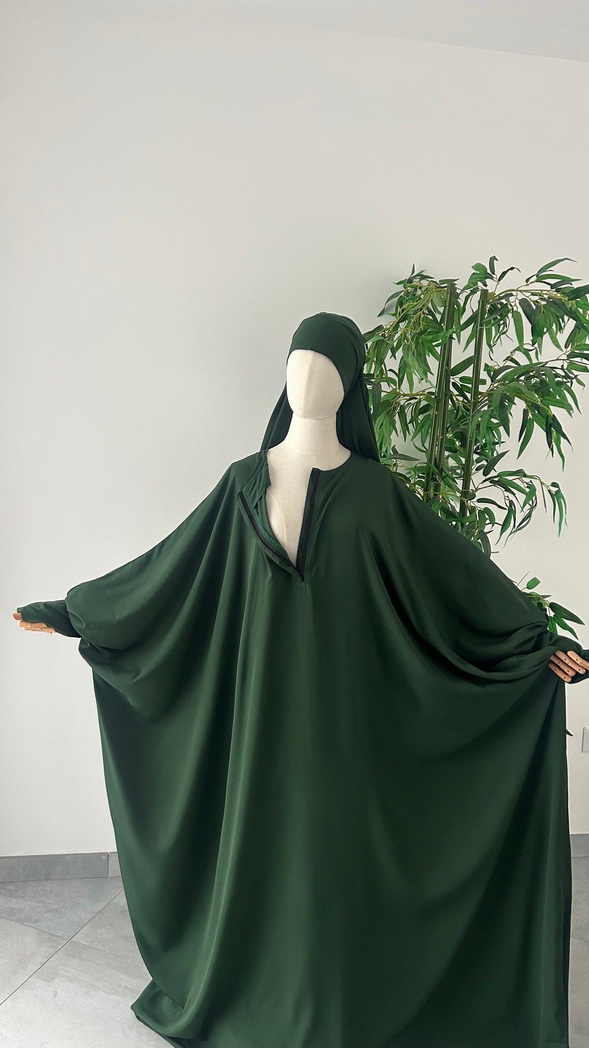 Ensemble Aïcha Vert Sapin — Dar Nūr