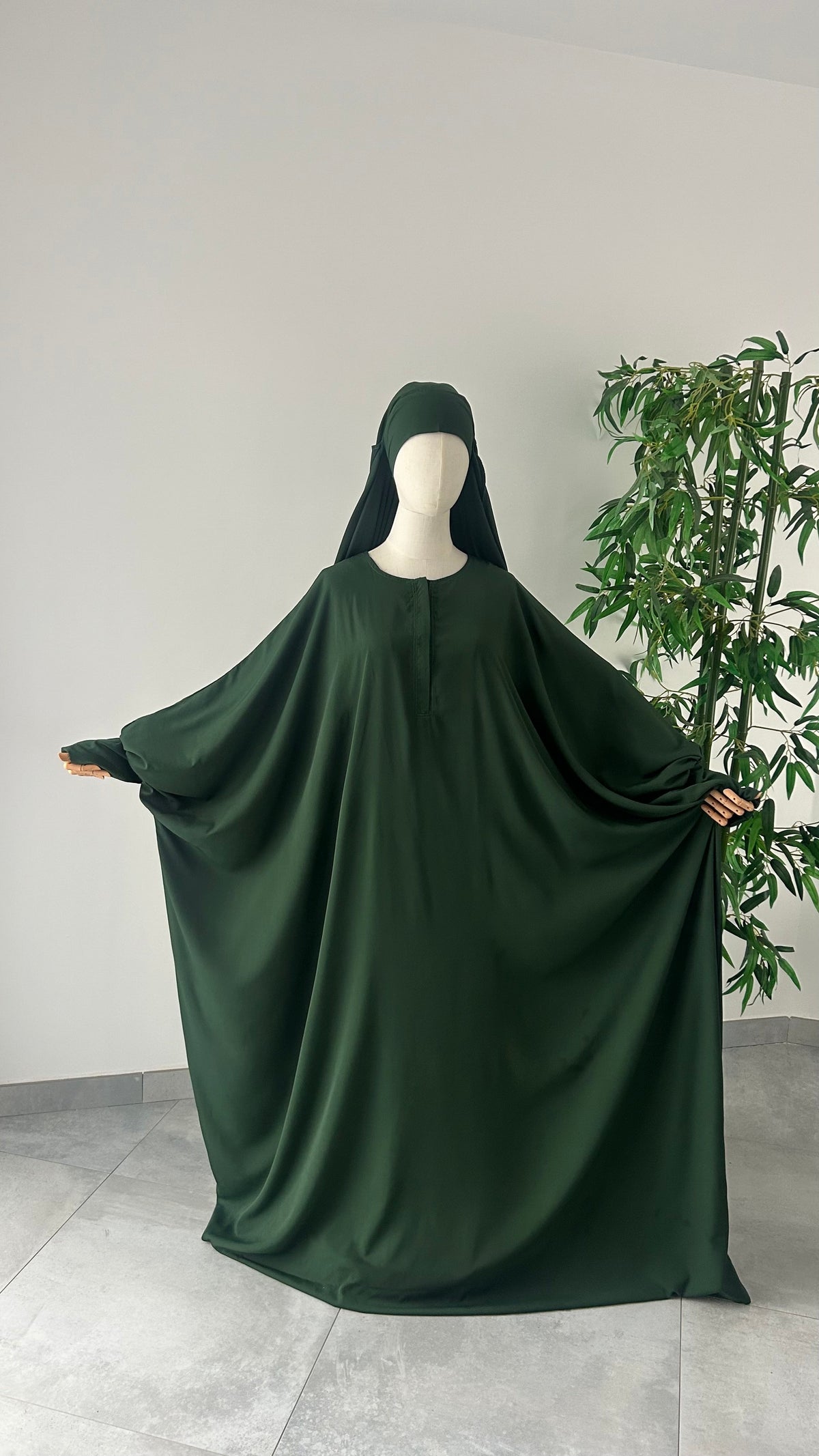 Ensemble Aïcha Vert Sapin — Dar Nūr