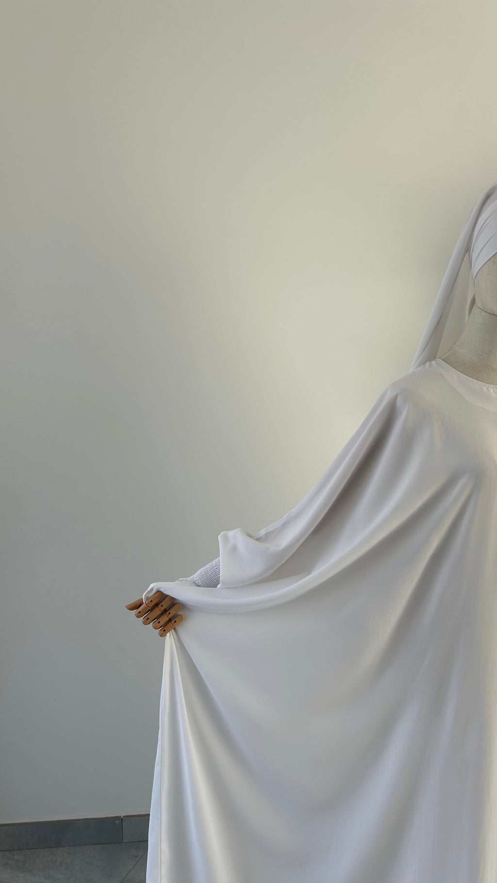 Ensemble Nissah Mastoura Blanc — Dar Nūr