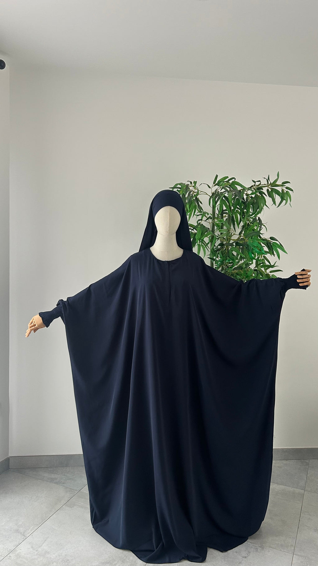 Ensemble Nissah Mastoura Bleu — Dar Nūr