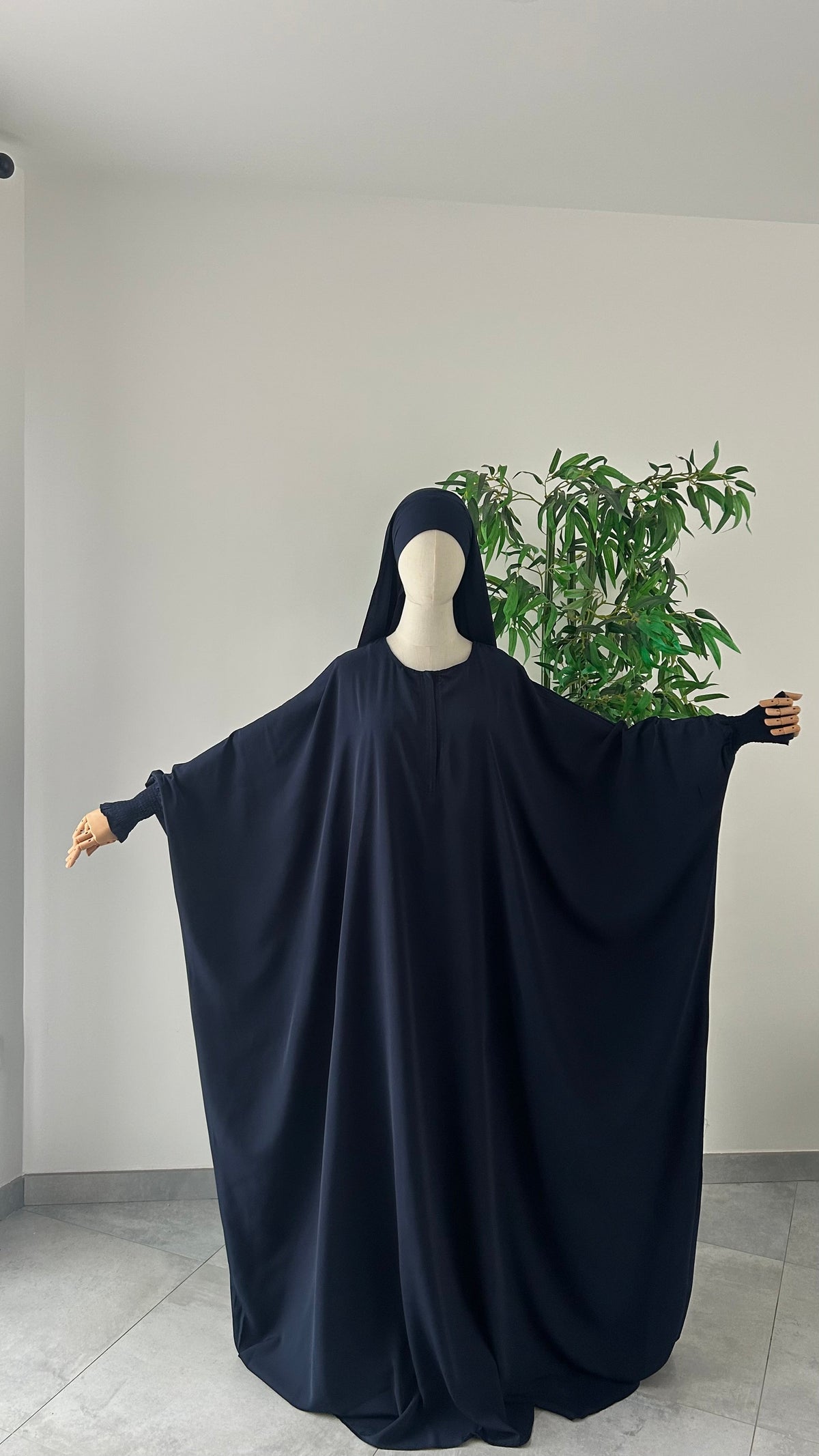 Ensemble Nissah Mastoura Bleu — Dar Nūr